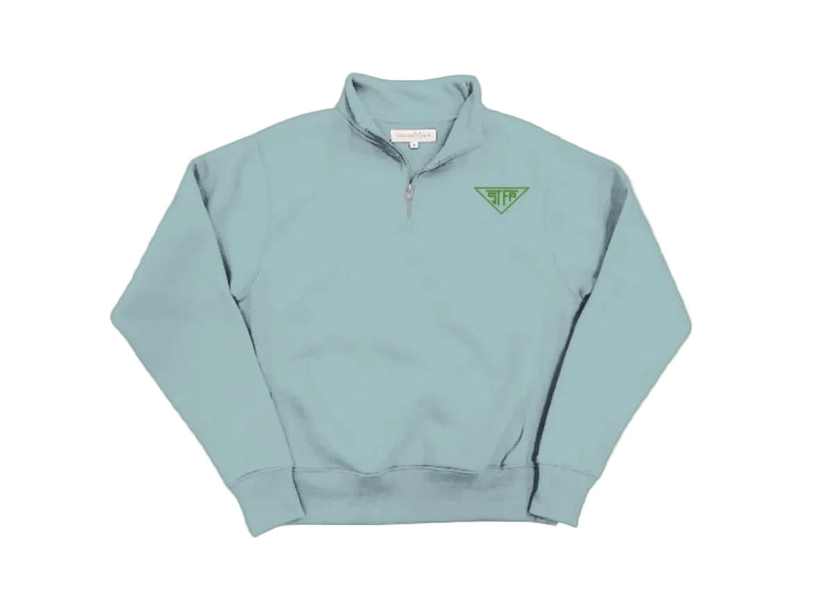 harbor green quarter zip